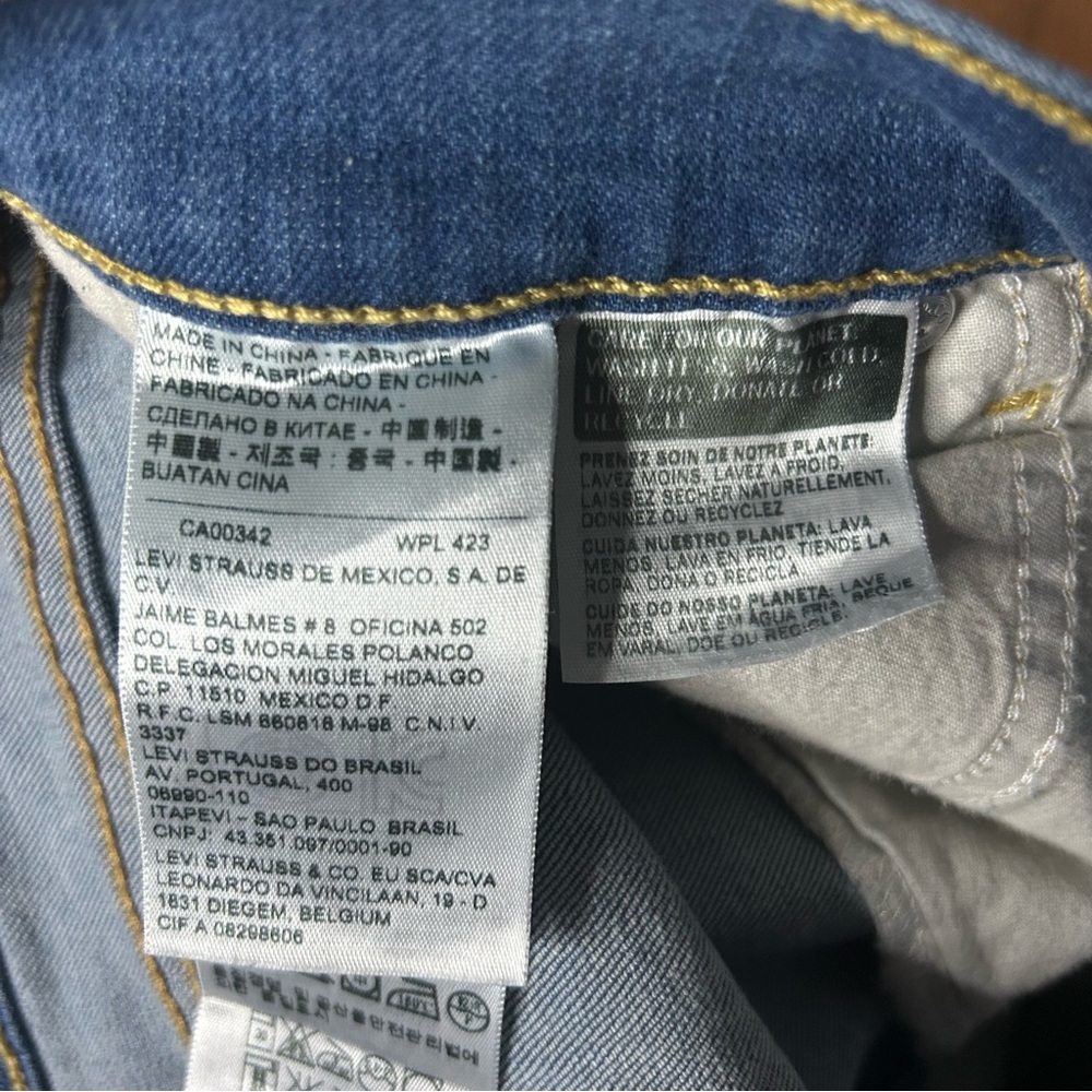 Levi’s 512 straight leg jeans - Picture 7 of 10